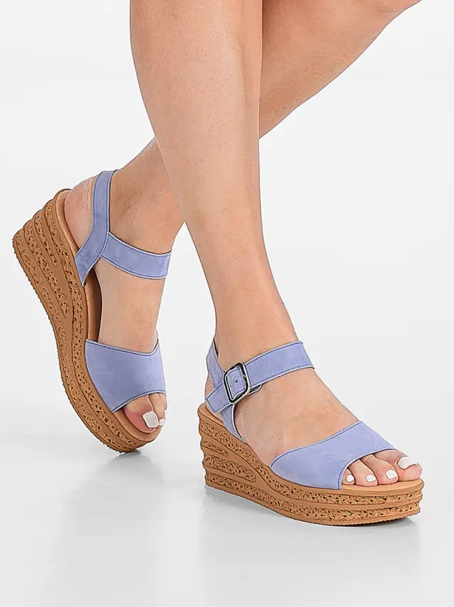 Gabor Πέδιλα Γυναικείο δέρμα Nubuck Μπλέ GAB/64651 18-AZUR - 40 2