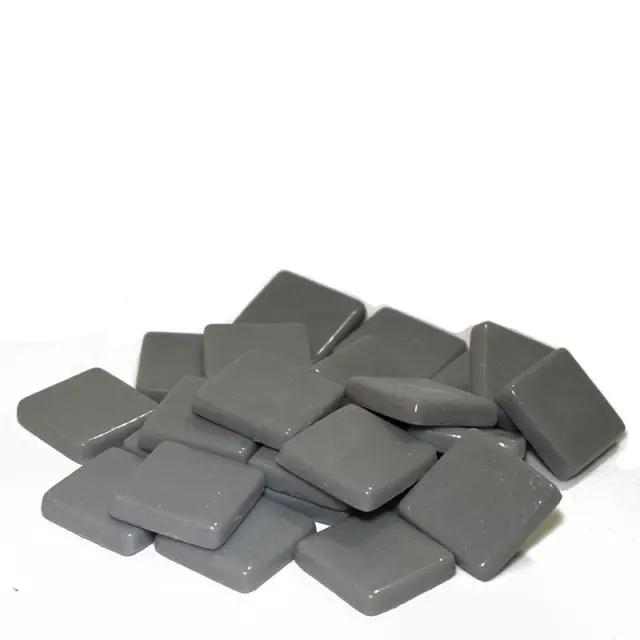 Γυάλινη Ψηφίδα Pure Glass PG12 - 20x20mm - Grey - 100gr
