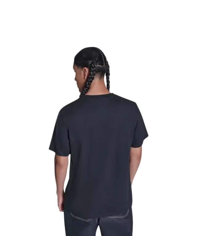 Converse - Ανδρικό T‑shirt Logo Star Chev SS Tee CVM6T098-001 Μαύρο - M 2
