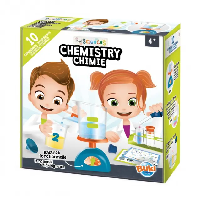Buki France Mini Sciences Χημεία 10 πειράματα για 4+ ετών 9002