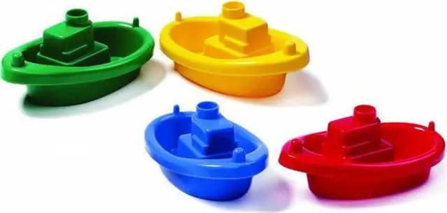 Viking Toys Tugboats Βαρκούλα Μπάνιου για Νεογέννητα (Διάφορα Σχέδια) 1τμχ / 23589161 (Viking)