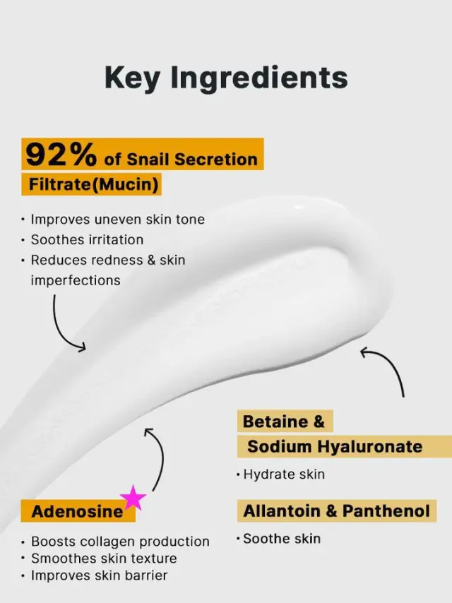 COSRX Advanced Snail 92 All In One Cream 50ml Κρέμα Προσώπου με 92% Έκκριμα Σαλιγκαριού + Υαλουρονικό Οξύ για Ενυδάτωση, Ανάπλαση και Αντιγηραντική Φροντίδα 2