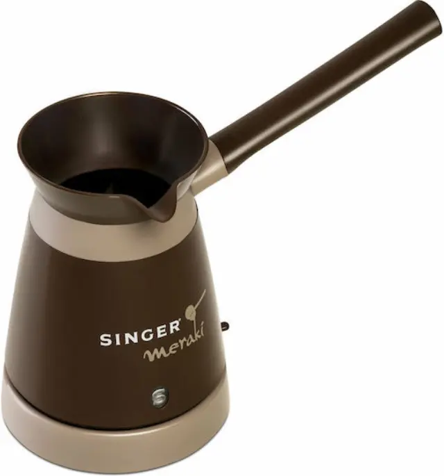 Ηλεκτρικό Μπρίκι Singer Meraki CM1110 CR με ισχύ 800W και χωρητικότητα 270ml - Cream CM1110 CR 2