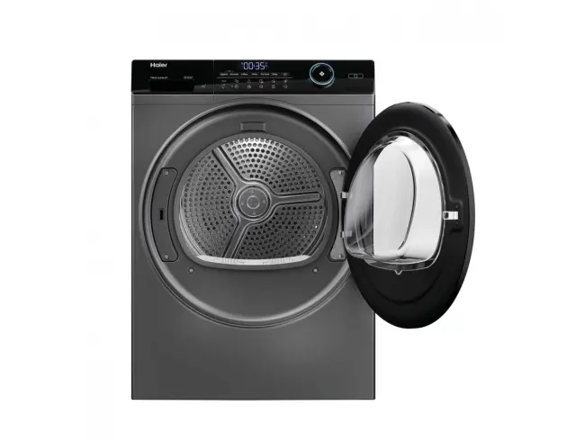 Στεγνωτήριο Ρούχων Haier I-Pro Series 5 HD80-A3959R-S με Αντλία Θερμότητας Inverter, Wi-Fi, Bluetooth, χωρητικότητα 8kg και ενεργειακή κλάση C - Anthracite HD80-A3959R-S 2