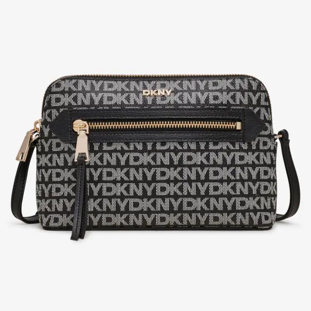 Γυναικεία Τσάντα Χιαστί DKNY Bryant R42EYE17-XLB Μαύρο Logo Μαύρο - One Size
