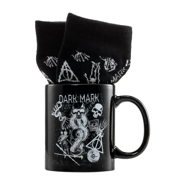 Σετ Κούπα κεραμική + Κάλτσες HARRY POTTER Dark Mark Mug 315ml + Socks 41-45 GP86914