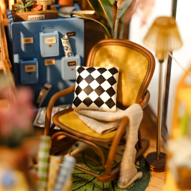 Robotime DIY Κατασκευή Gardenhouse Book Nook TGB06 2