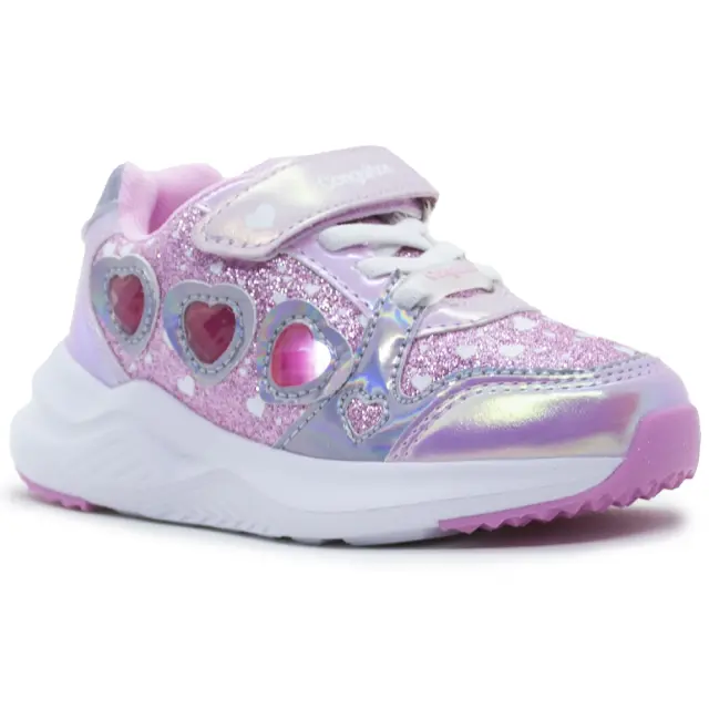 Αθλητικό Conguitos Ροζ με φωτάκια και glitter Cosh261030 - 34 2