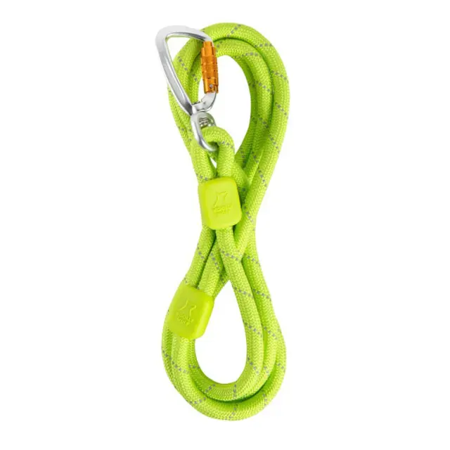Woolly Wolf – Οδηγός Περιπάτου - Recycled Rope Leash – Lime 180cm