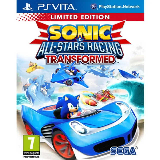 Sonic & All-Stars Racing Transformed Limited Edition (PS Vita) USED