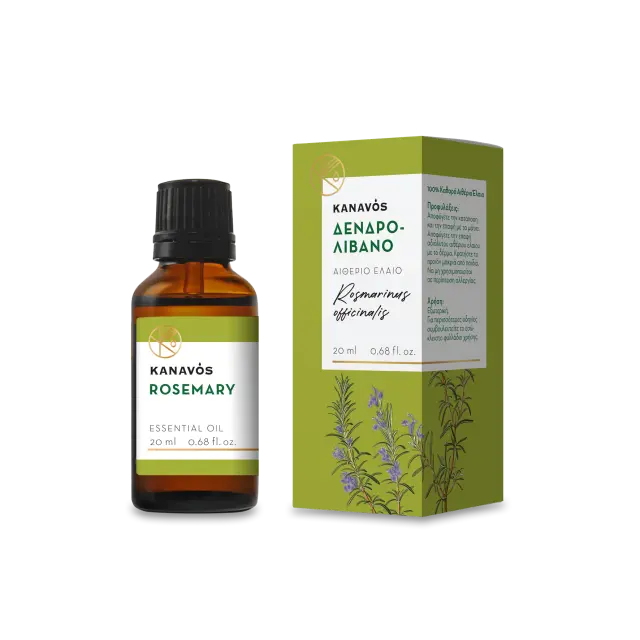 Kanavos | Essential Oil Rosemary Αιθέριο Έλαιο Δενδρολίβανο | 20ml