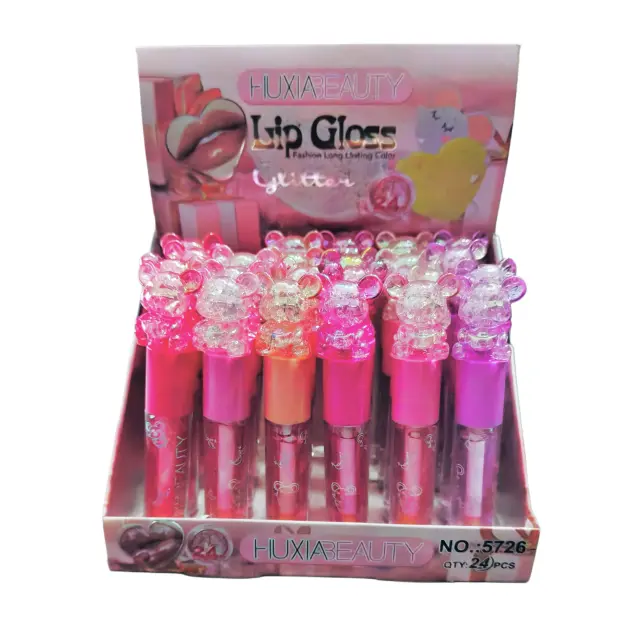Huxia beauty lip gloss glitter long lasting