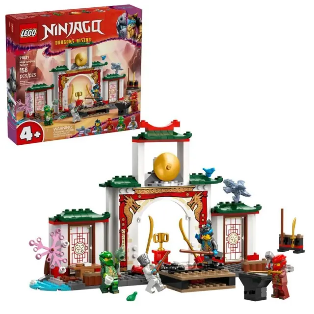LEGO Ninjago Ninja Spinjitzu Temple για 4+ Ετών 158τμχ