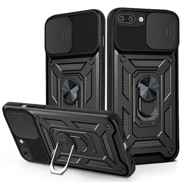 Techsuit® CamShield Pro Θήκη για iPhone 7/8 Plus- Black