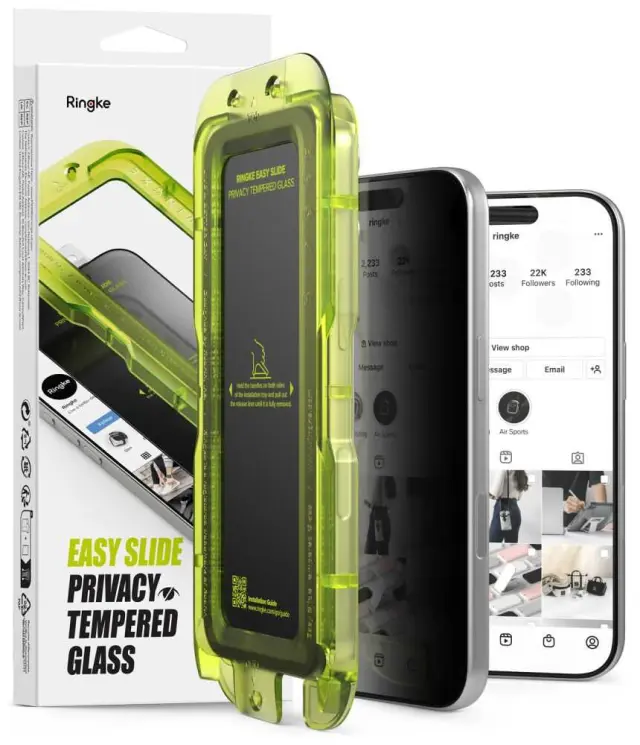 Ringke Easy Slide 2-pack iPhone 18 Pro Privacy 2