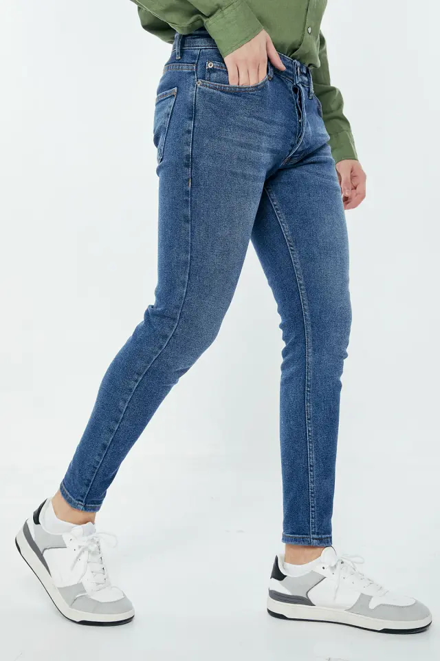 Παντελόνι Jean Regular Μπλε Μπλέ 2