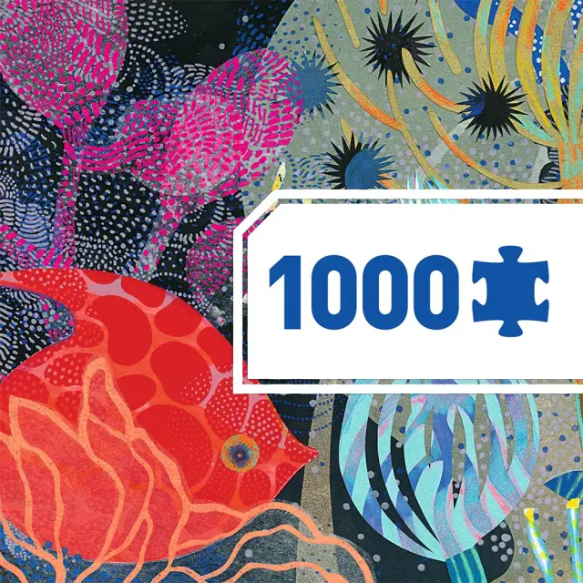 Djeco Παζλ 'Παράδεισος ψαριών' 1000τμχ 3