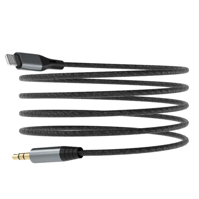 Καλώδιο ήχου Dudao Lightning - mini jack 3.5mm 1m γκρι (L11PRO) 3