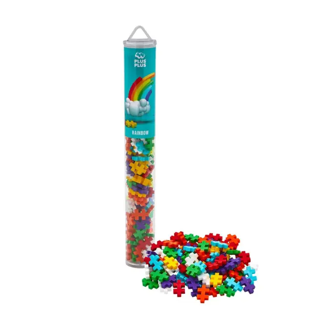 Παιχνίδι κατασκευών με τουβλάκια Plus-Plus® rainbow