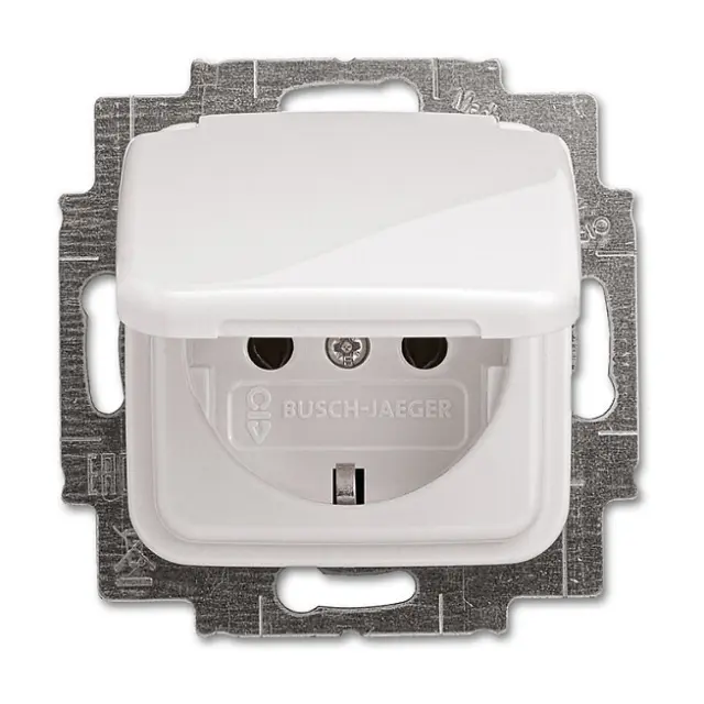 20 EUK-214 CoverPlates (partly incl. Insert) carat® Alpine white