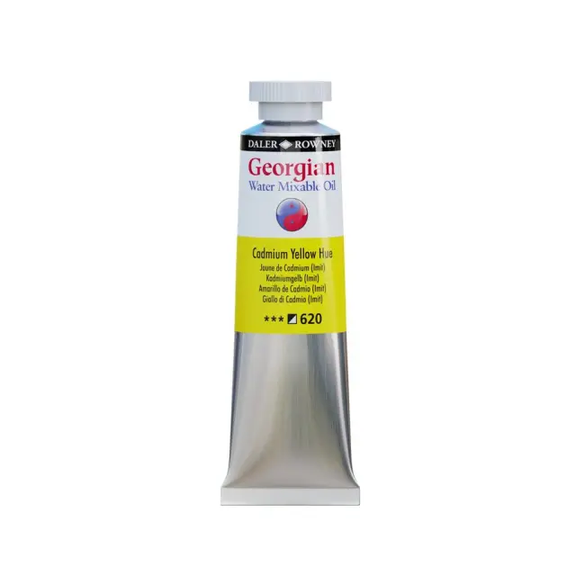 Daler-Rowney Georgian Υδατοδιαλυτό Χρώμα Λαδιού 37ml Cadmium Yellow Hue/ 119037620 (Daler Rowney)