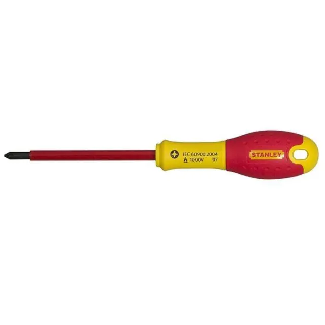 Insulated Screwdriver FATMax VDE PZ2*125MM 0-65-418 Stanley