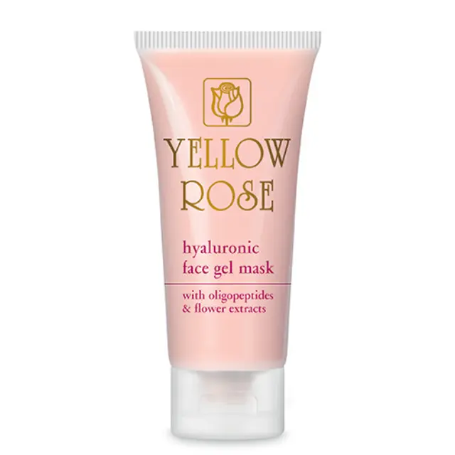 Yellow Rose Hyaluronic Face Gel Mask - Μάσκα Ομορφιάς Προσώπου για Αναζωογόνηση & Ενυδάτωση 50ml