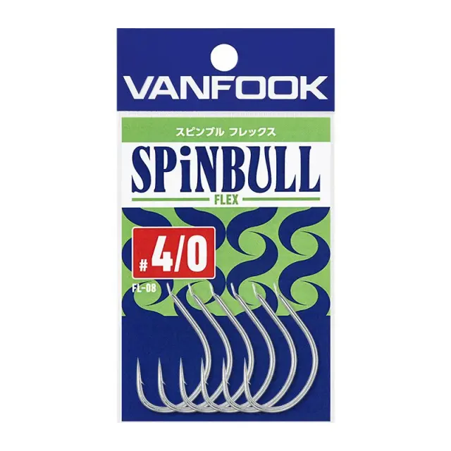 Αγκίστρια Vanfook Spinbull Flex FL-08 #1/0