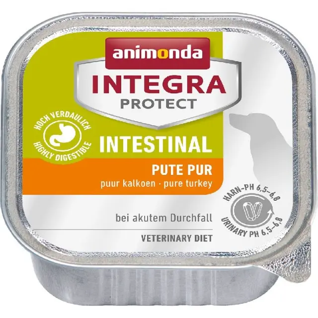 Animonda Integra Protect Intestinal Adult Κλινική Κονσέρβα Σκύλου με Γαλοπούλα 150gr