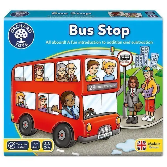 Orchard Toys Bus Stop Εκπαιδευτικό Επιτραπέζιο 2-4 Παίκτες (4-8 ετών) ORCH032