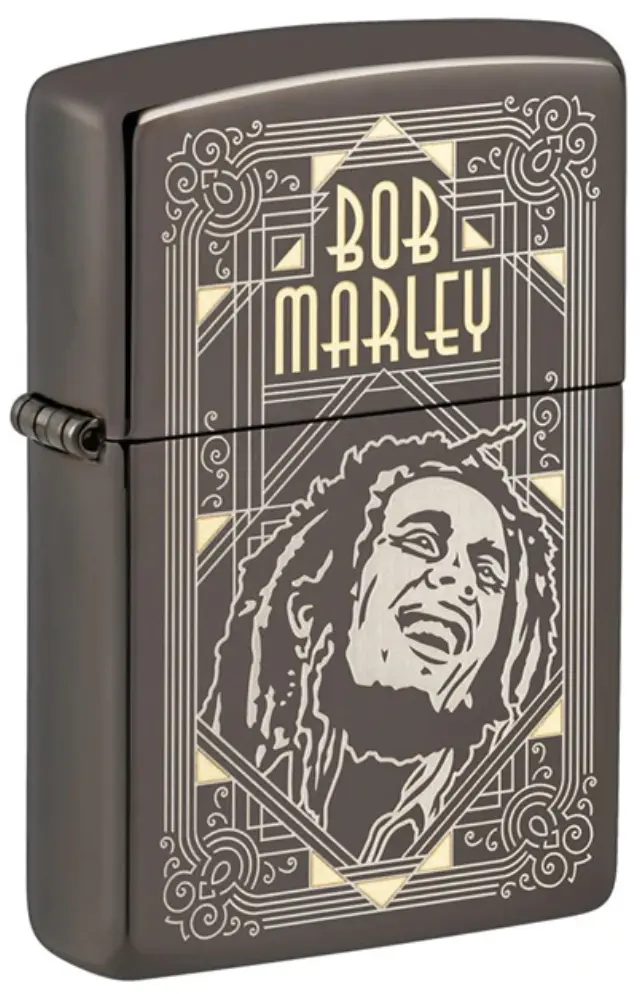 ZIPPO Αναπτήρας - 49825 Bob Marley Black Ice