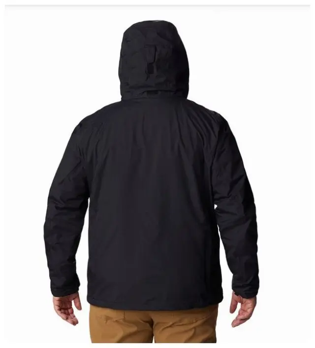 Mission Air Jacket Black Ανδρικό Μπουφάν Υπερμεγέθη Columbia - 1629194-010 - 6XL 2