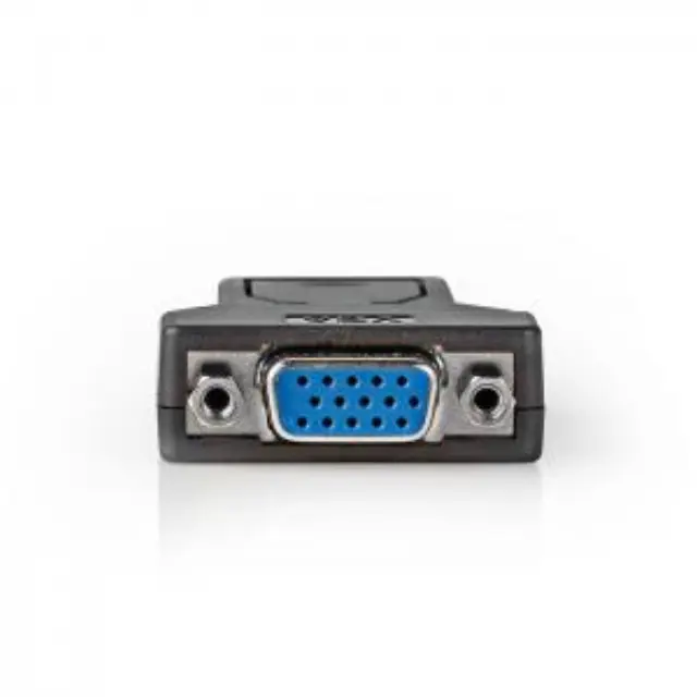 Αντάπτορας DisplayPort αρσ. σε VGA θηλ., σε μαύρο χρώμα. 2