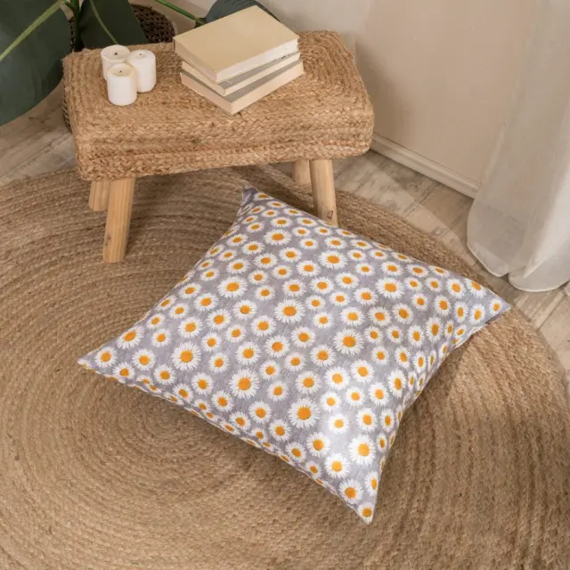 Μαξιλαροθήκη Floreta 11 TEORAN 50x50cm με γέμιση 2