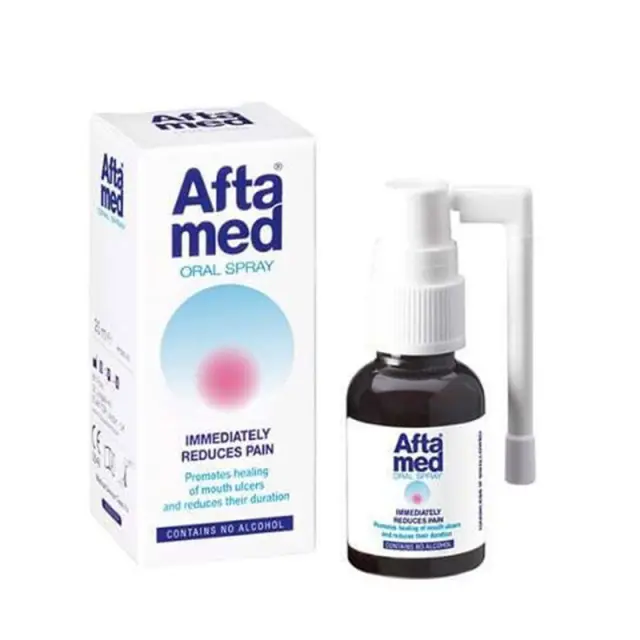 Aftamed Oral Spray, Σπρέι για την Ανακούφιση από Στοματικά Έλκη & Άφθες 20ml