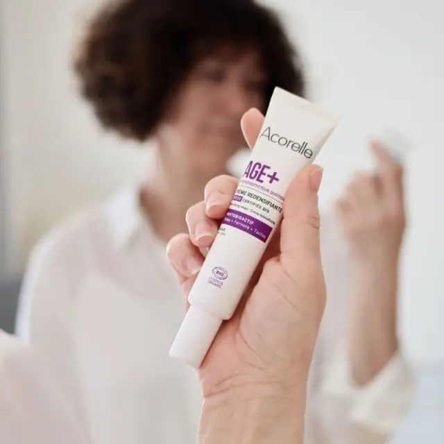 Acorelle Certified Organic Age+ Redensifying Cream SPF20 - Bιολογική Αντιγηραντική, Ενυδατική Κρέμα Προσώπου, 40ml 3