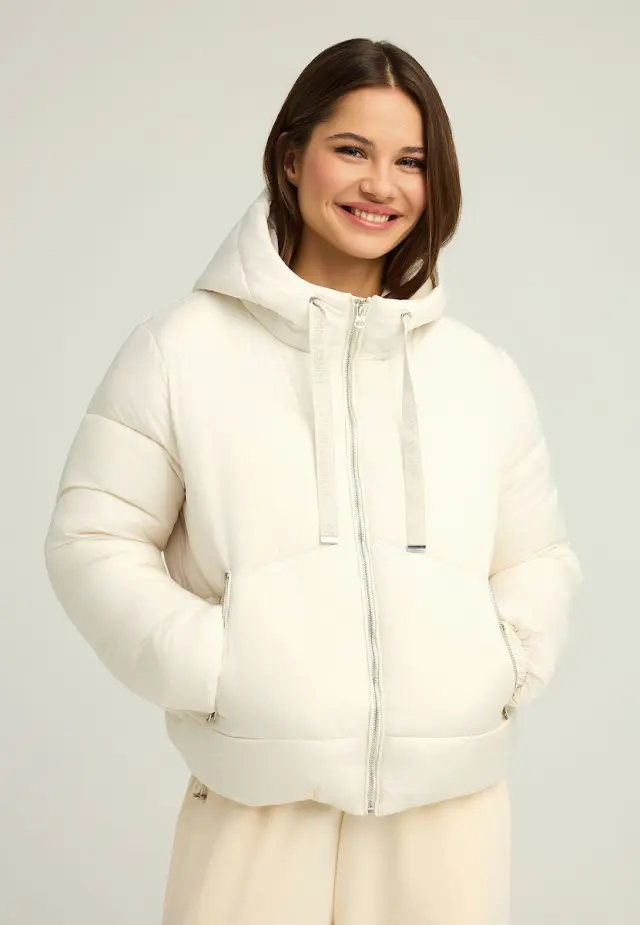 Funky Buddha Jacket Off White FBL012-111-01 - M