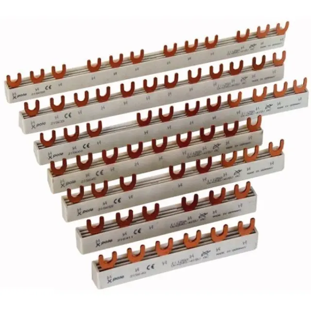 EV busbars 1Ph., 2HP, 63A for PLS. CLS. PKN., PFIM, PFHM, PFNM