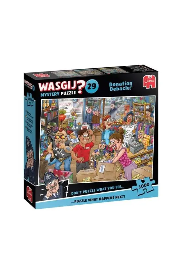 Wasgij - Mystery 29-Donation Debacle! (1000 pieces) (1110100513) - Toys