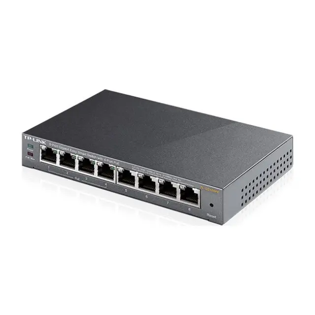 TP-LINK Switch TL-SG108PE 8 Ports Gigabit Easy Smart with 4-Port PoE (TL-SG108PE) (TPTL-SG108PE) 3