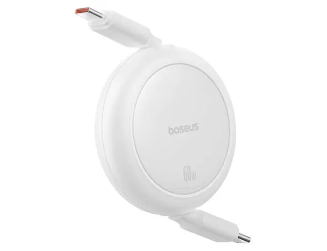 Καλώδιο Baseus Free2Pull Mini USB-C σε USB-C - 60W - 1m - Λευκό P10364500211-01 3