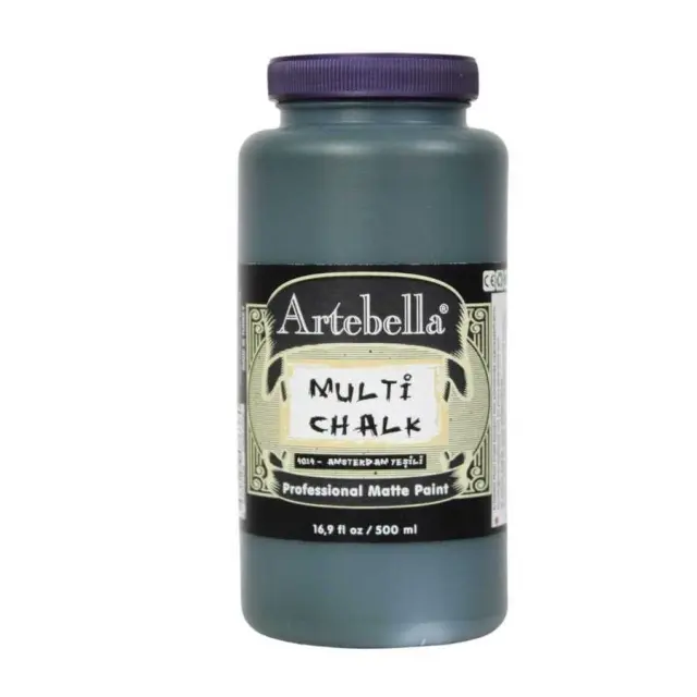 Artebella Χρώμα Κιμωλίας Multi Chalk - 4014 Amsterdam Green - 500ml