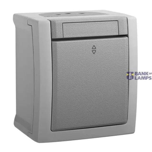 Pacific Grey (Quick Connection) Two Way Switch