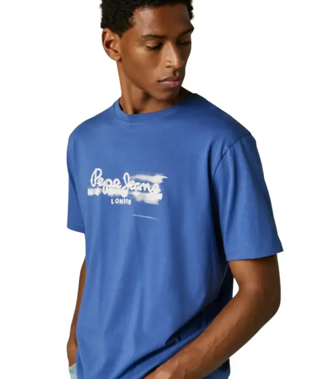 Pepe Jeans - Ανδρικό T-shirt Seasonal Logo Fantasy 3 PM5010292-576 Μπλε 2