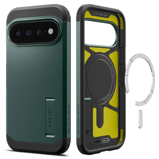 Spigen Tough Armor MagSafe, abyss green - Google Pixel 11 Pro XL
