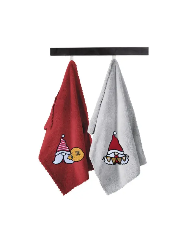 Σετ Πετσέτες 2 Τεμαχίων Saint Clair Christmas Towels Set 4 35x50