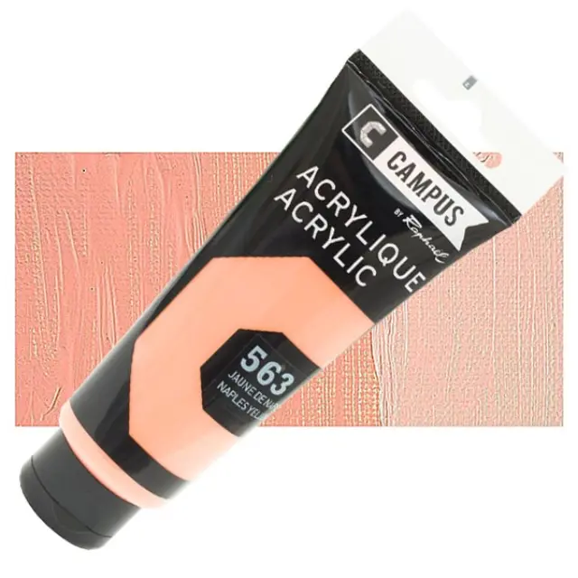 Ακρυλικό Raphael Campus - 563 Naples Yellow Warm - 100ml