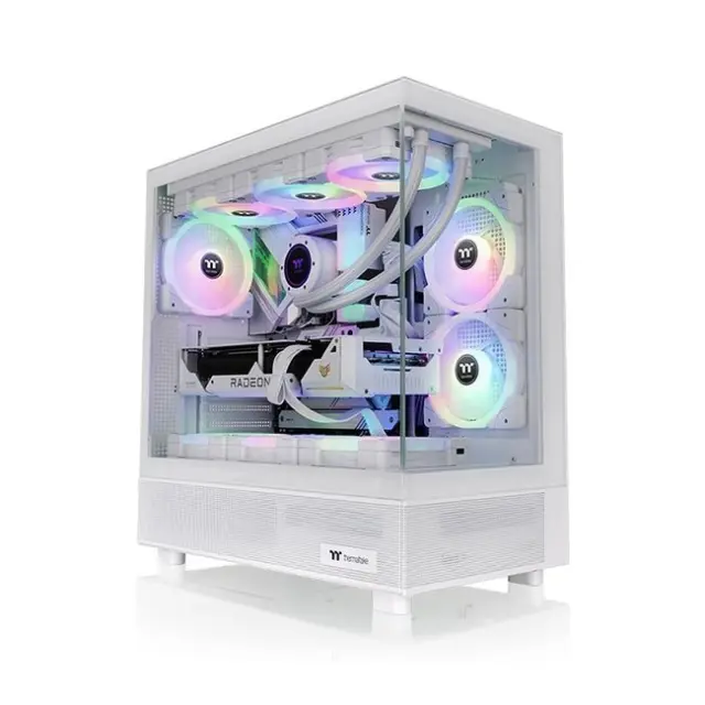 Thermaltake View 270 TG ARGB Midi Tower Κουτί Υπολογιστή με Πλαϊνό Παράθυρο Snow
