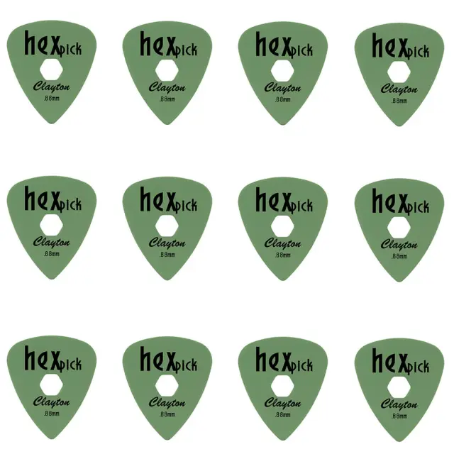 Clayton HX88 Hex Standard Πένες 0,88mm (Πακέτο 12 τμχ)