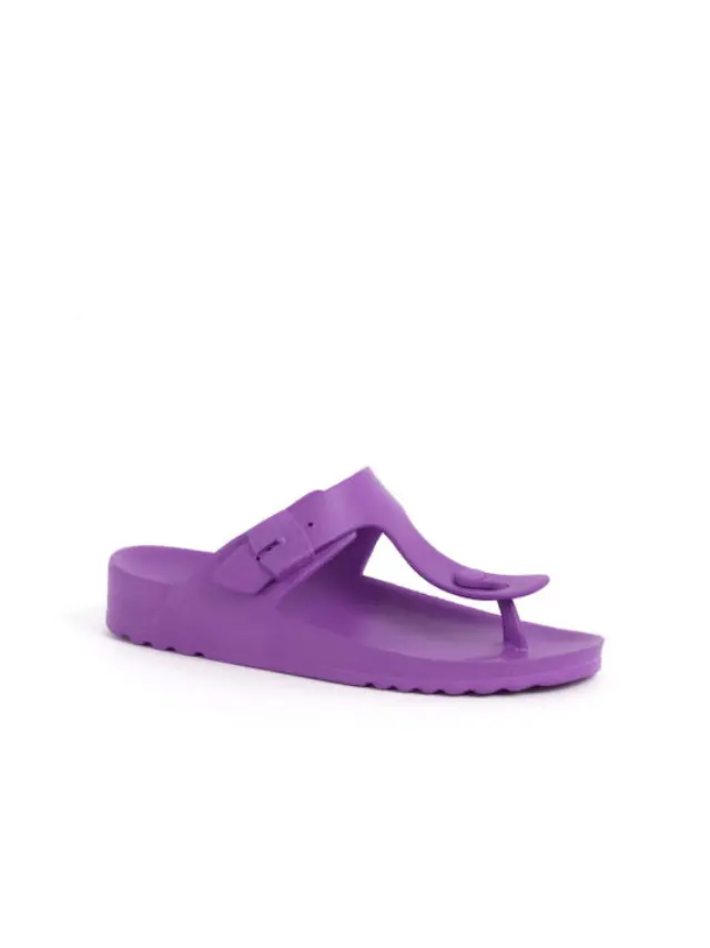 Scholl Bahia Flip-Flop Dark Purple Σαγιονάρες σε Μωβ Χρώμα 37